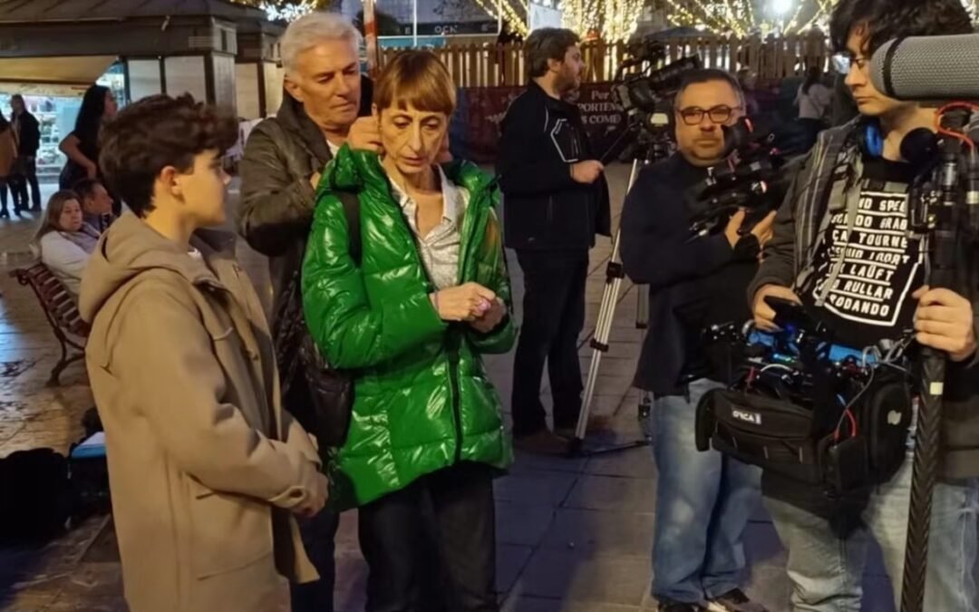 Imágenes rodaje de la película "La Carta de Óscar"
